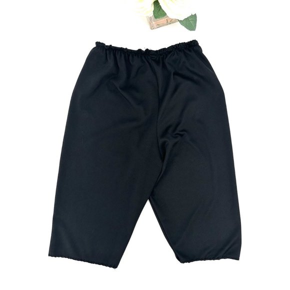Kids Black Halloween Costume Pull On Pants Unisex Size Small 4-6 Bottoms - Picture 2 of 5